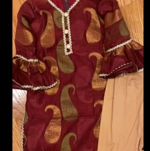 Girl size 5/6 indian dress